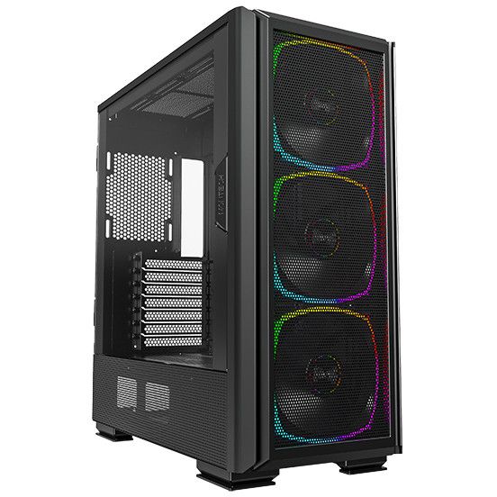 Kasë Midi Montech SKY TWO GX TG – Zezë - Figura 2