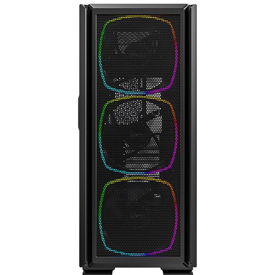 Kasë Midi Montech SKY TWO GX TG – Zezë - Figura 3