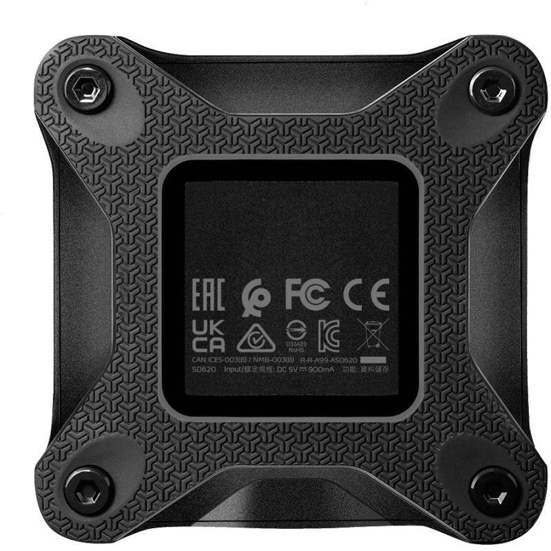 SSD të Jashtme ADATA SD620 / 2TB / Micro-USB-B 3.2 Gen 2 (10 Gbit/s) - Zezë - Figura 4