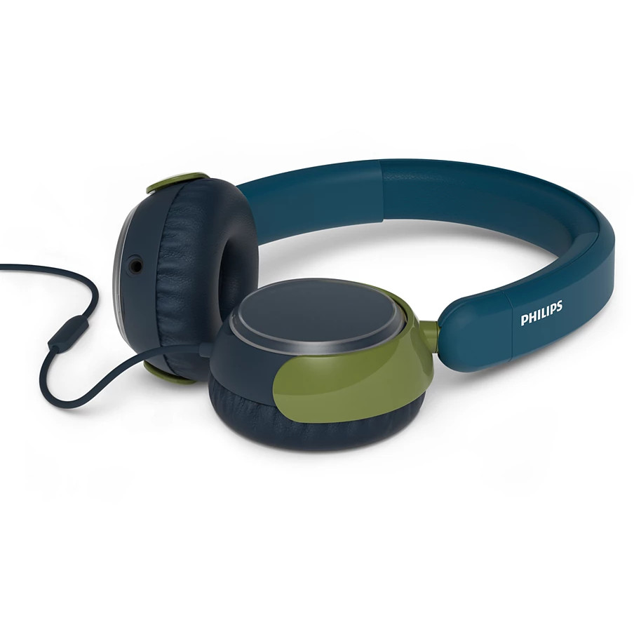 Kufje me Kabllo On-Ear Philips TAK2000CT/00 for Kids – Blu/Gjelbër - Figura 2