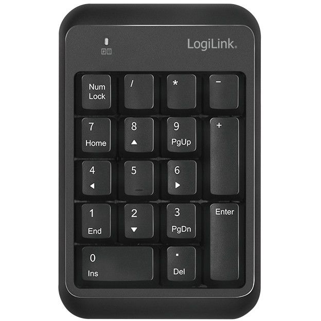 NumPad pa kabllo LogiLink / 17 Taste - Zezë - Figura 2