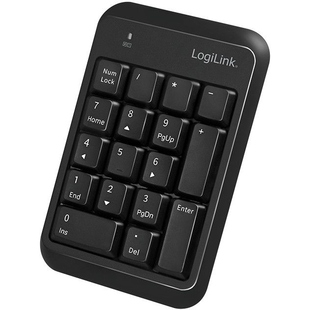 NumPad pa kabllo LogiLink / 17 Taste - Zezë