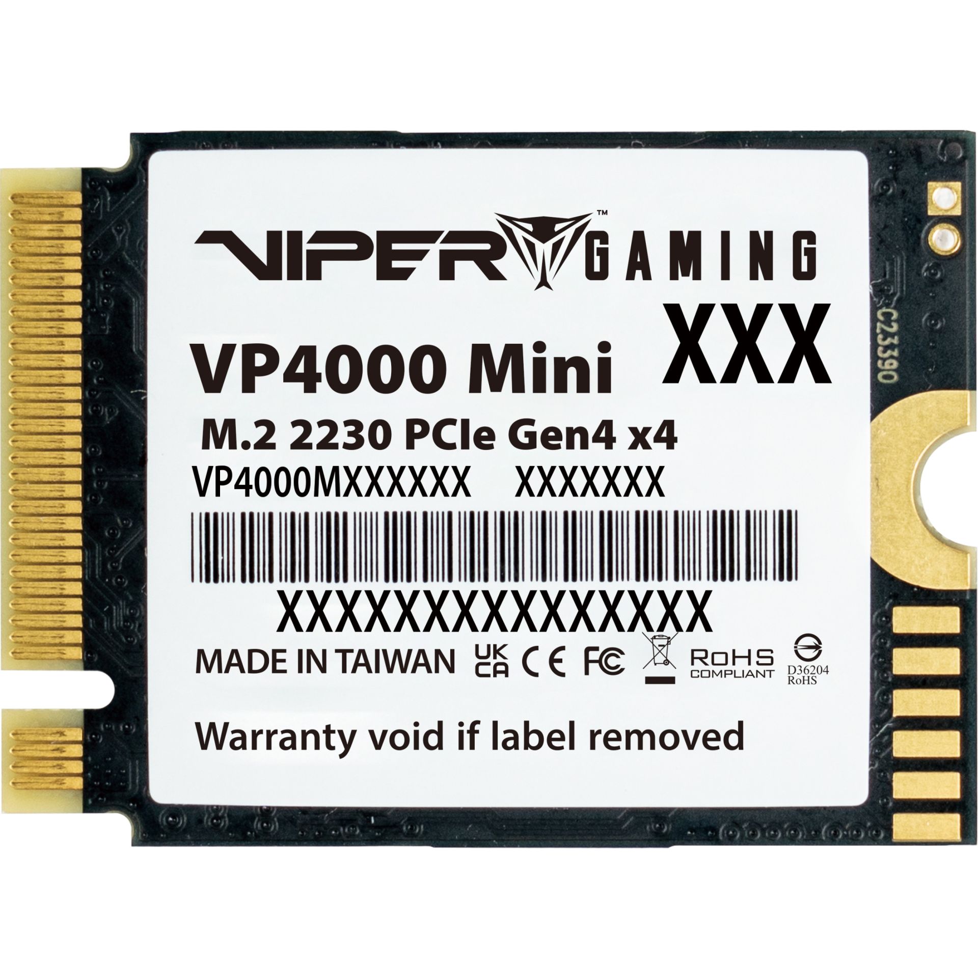 SSD e Brendshme M.2 / 2TB / Patriot Viper VP400 Mini NVMe PCIe 4.0 x4 (2230) - Figura 2
