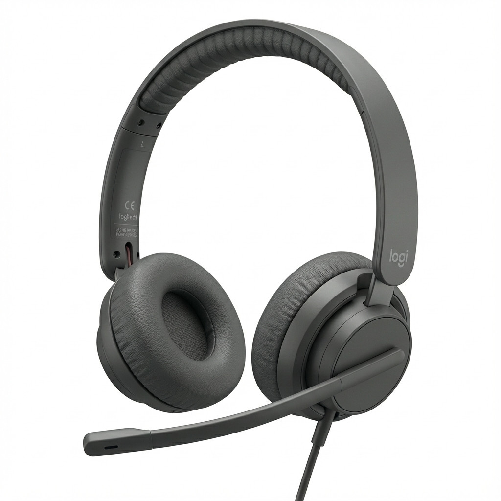 Kufje me Kabllo Logitech Zone Wired 2 for Business - Zezë