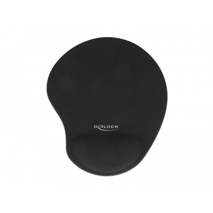 Mauspad DELOCK Ergonomic me Gel Palmrest 230 x 202 x 24 mm- Zezë - Figura 2