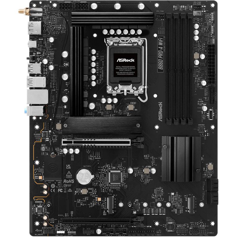 Pllakë Amë ASRock / B860 Pro-A WiFi / 1851 / ATX / HDMI-DP / DDR5 - Figura 4