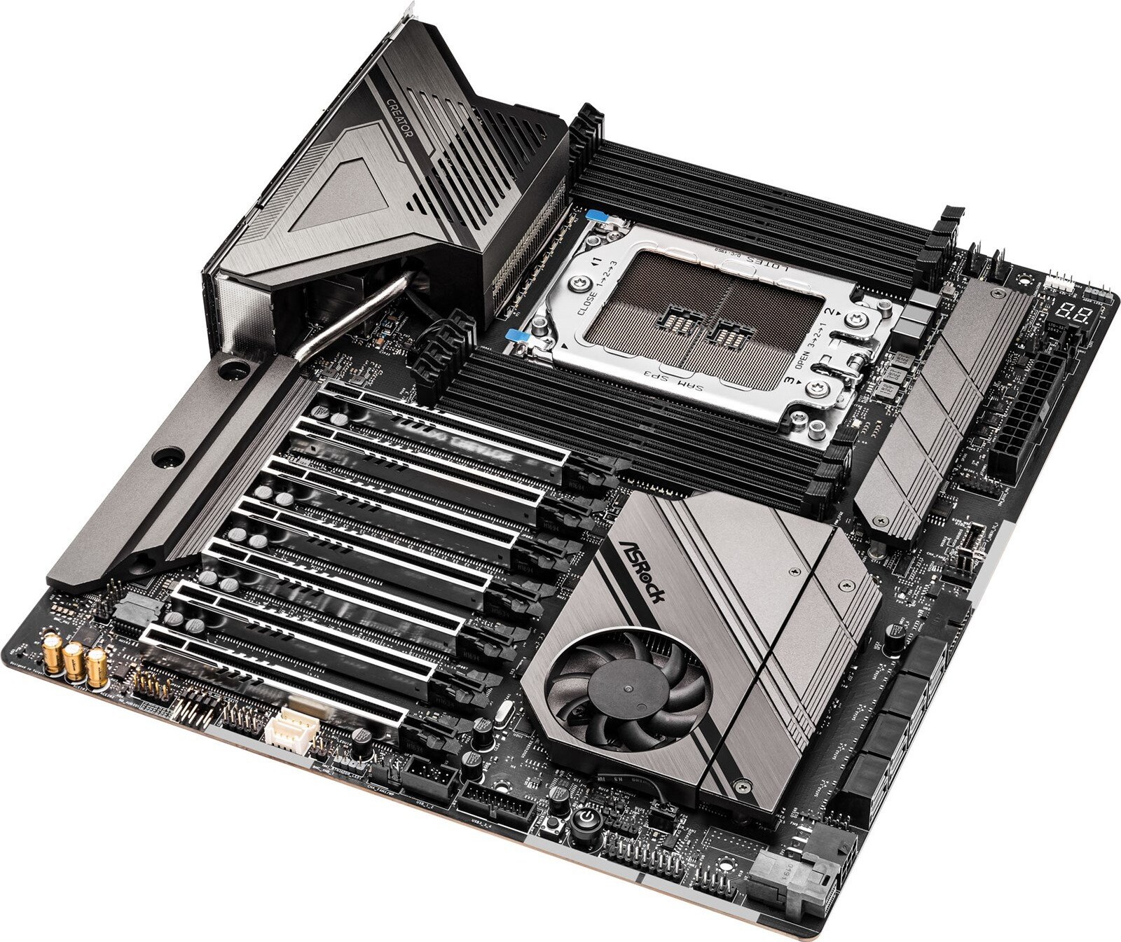 Pllakë Amë AMD ASRock WRX80 Creator R2.0 / Socket sWRX8 / E-ATX / DDR4