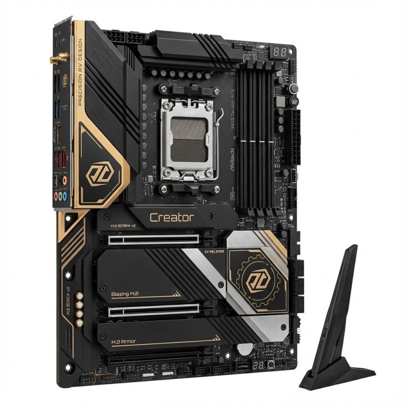 Pllakë Amë AMD AM5 ASRock X870 Taichi Creator / ATX / DDR5 / HDMI+USB‑C