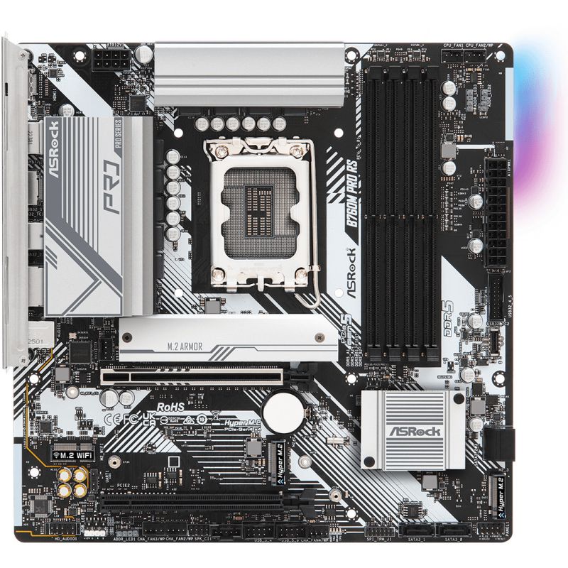 Pllakë Amë ASRock B760M Pro RS / Socket 1700 / DDR5 / mATX / HDMI+DP - Figura 4