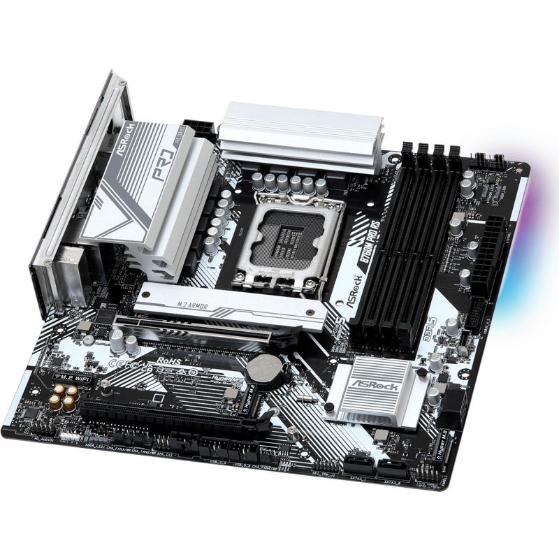 Pllakë Amë ASRock B760M Pro RS / Socket 1700 / DDR5 / mATX / HDMI+DP - Figura 3