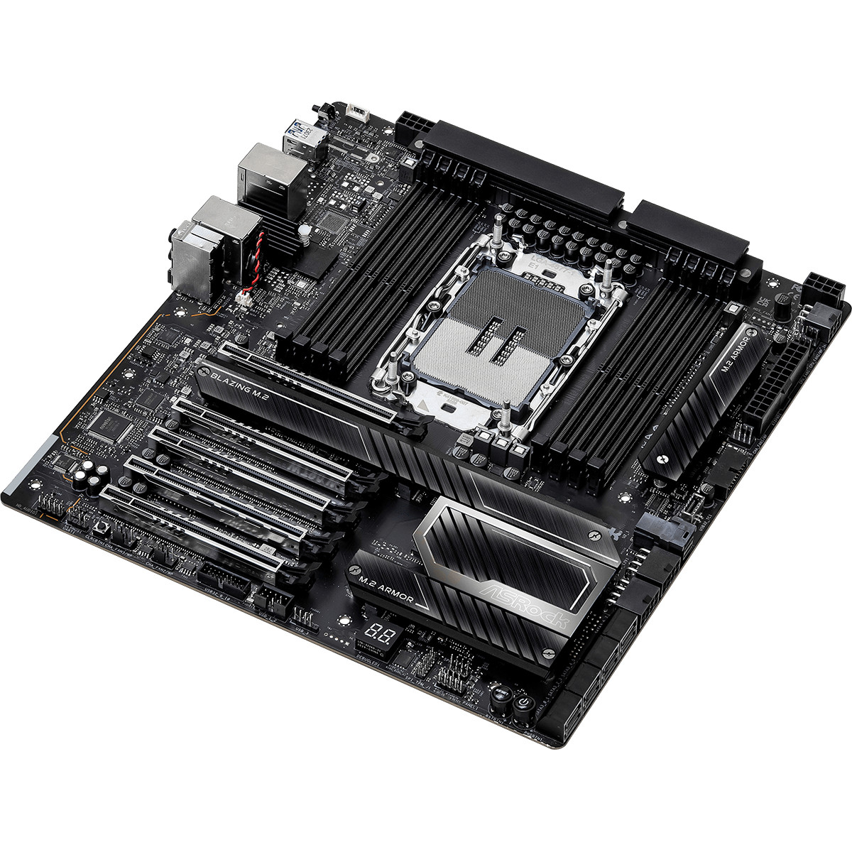 Pllakë Amë MB Server ASRock W790 WS R2.0 / E-ATX / Intel Sockel 4677 - Figura 2
