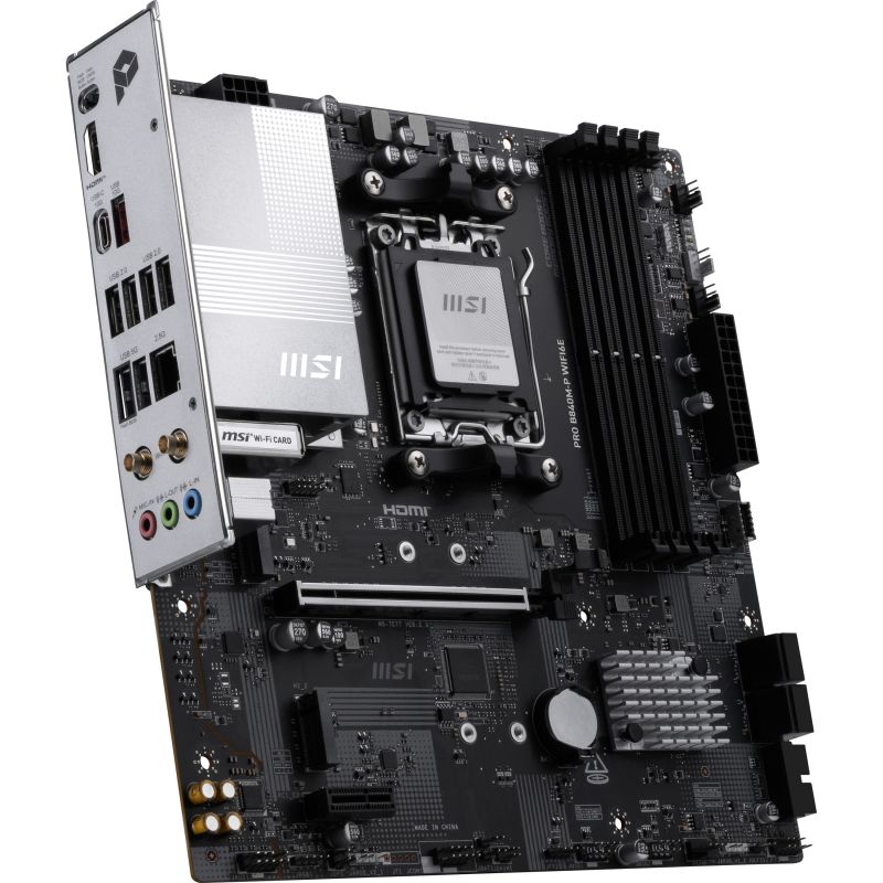 Pllakë Amë AMD AM5 MSI B840M P Pro / DDR5 / mATX / HDMI - Figura 2