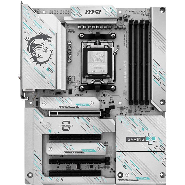 Pllakë Amë AMD AM5 MSI B850 Gaming Plus / ATX / DDR5