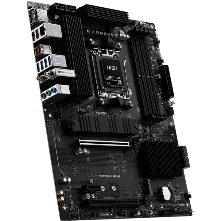 Pllakë Amë AMD AM5 MSI PRO B850-S WIFI 6E / ATX / DDR5 / HDMI+DP - Figura 4