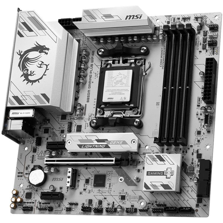 Pllakë Amë AMD AM5 MSI B850M Gaming Plus / mATX / DDR5 / HDMI - Figura 3