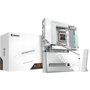 Pllakë Amë AMD AM5 Gigabyte GA-X870 A STEALTH ICE / DDR5 / ATX / HDMI