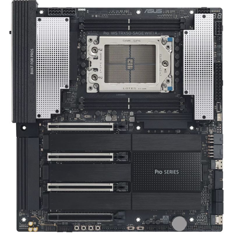 Pllakë Amë Intel ASUS PRO WS TRX50‑SAGE WIFI A / TRX50 / sTR5 / EEB / DDR5 / WiFi