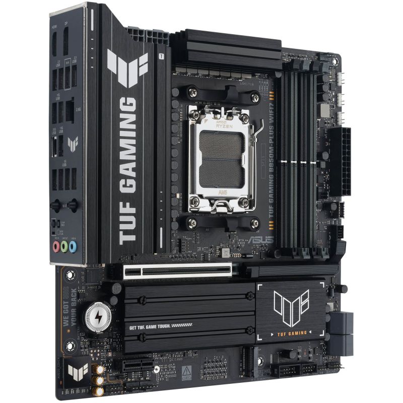 Pllakë Amë AMD AM5 ASUS TUF GAMING B850M-PLUS WIFI7 / DDR5 / mATX / HDMI+DP - Figura 4