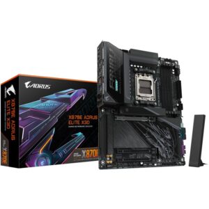 Pllakë Amë AMD AM5 Gigabyte X870E AORUS ELITE X / ATX / DDR5 / HDMI
