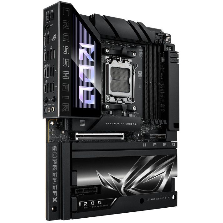 Pllakë Amë AMD AM5 ASUS ROG CROSSHAIR X870E HERO BTF / DDR5 / HDMI - Figura 3