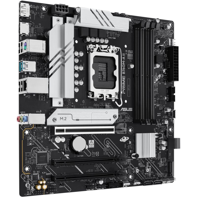 Pllakë Amë Intel ASUS PRIME B760M‑A II‑CSM / LGA 1700 / mATX / DDR5 / HDMI+DP - Figura 2