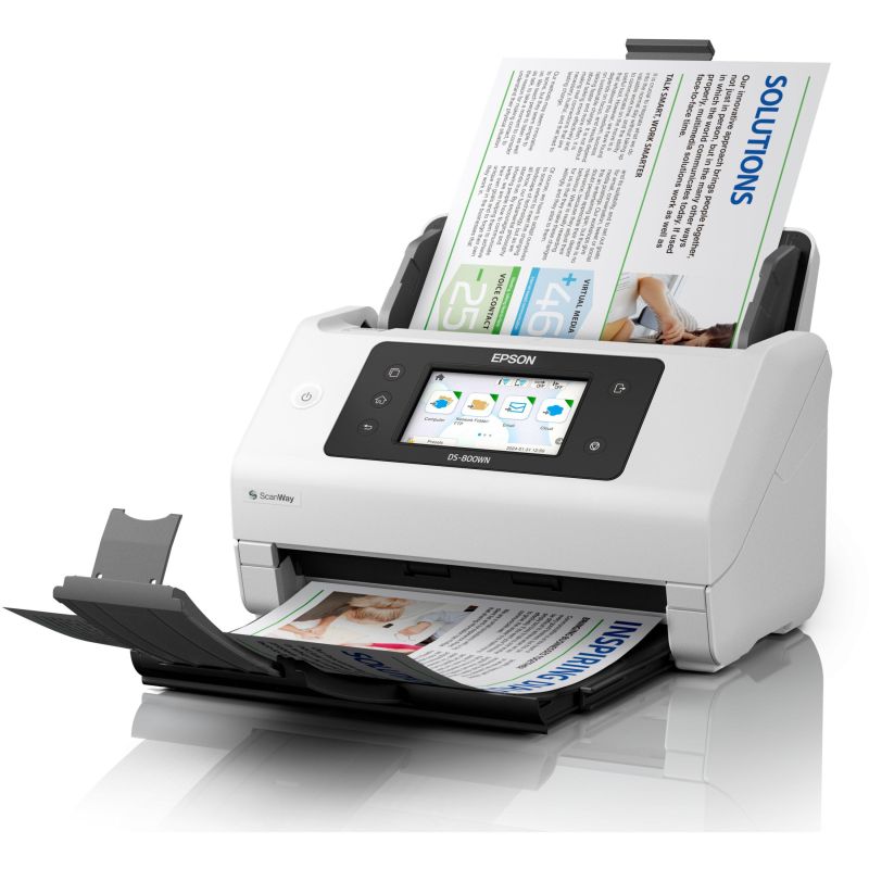 Skaner EPSON A4 / Network & WiFi / Autonom / Open Platform kompatibil / 50 ppm / 100 ipm / ADF 100 faqe - Figura 4