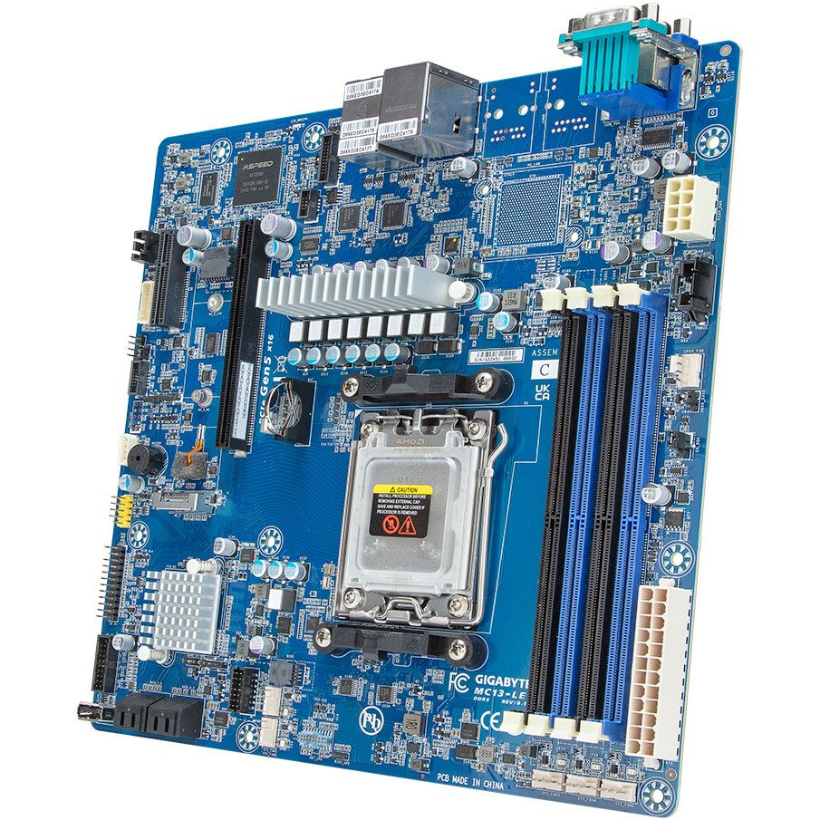 Pllakë Amë Server Gigabyte MC13-LE0 / Socket AM5 / DDR5 / mATX /