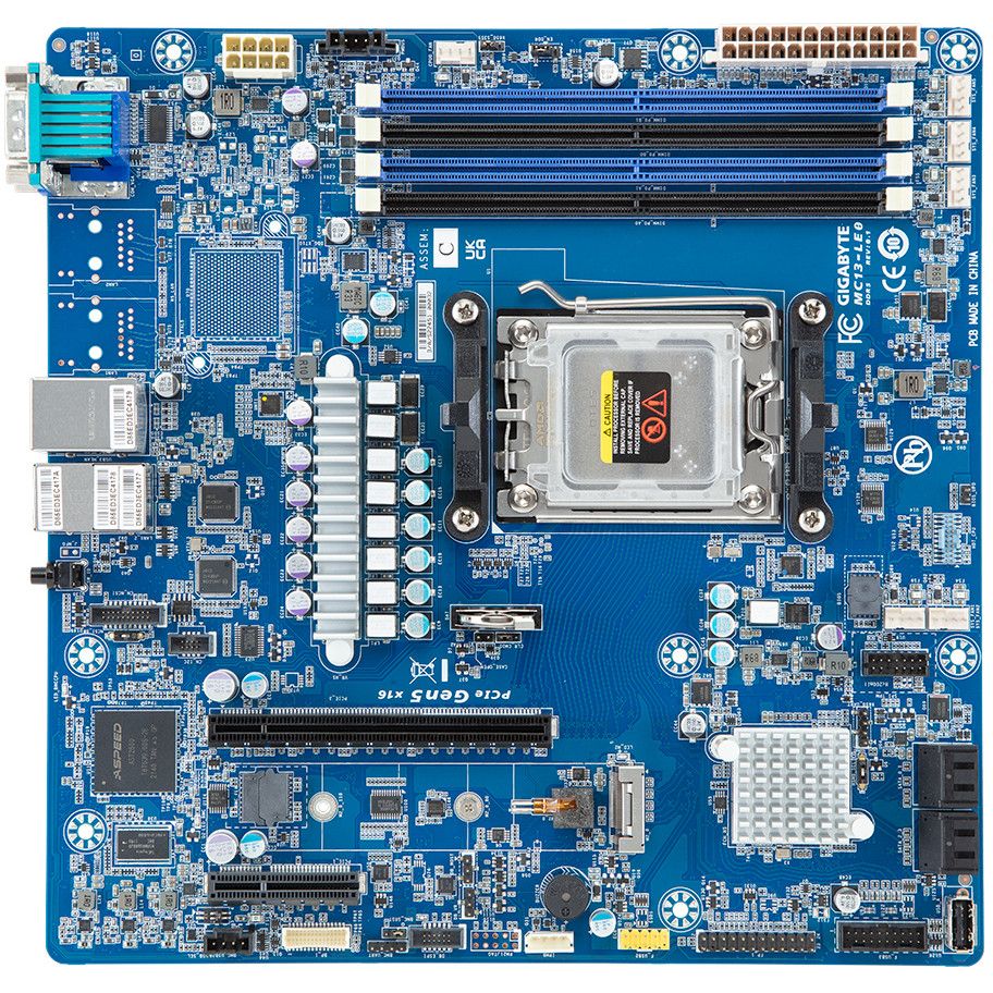 Pllakë Amë Server Gigabyte MC13-LE0 / Socket AM5 / DDR5 / mATX / - Figura 2