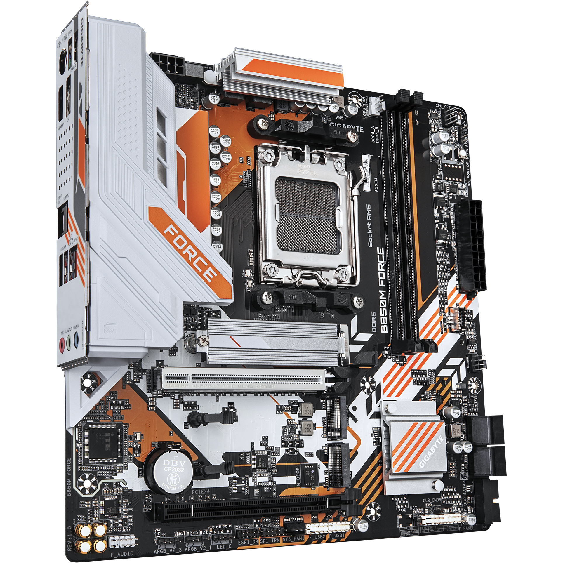 Pllakë Amë AMD AM5 Gigabyte B850M FORCE / mATX / DDR5 / HDMI+DP - Figura 3