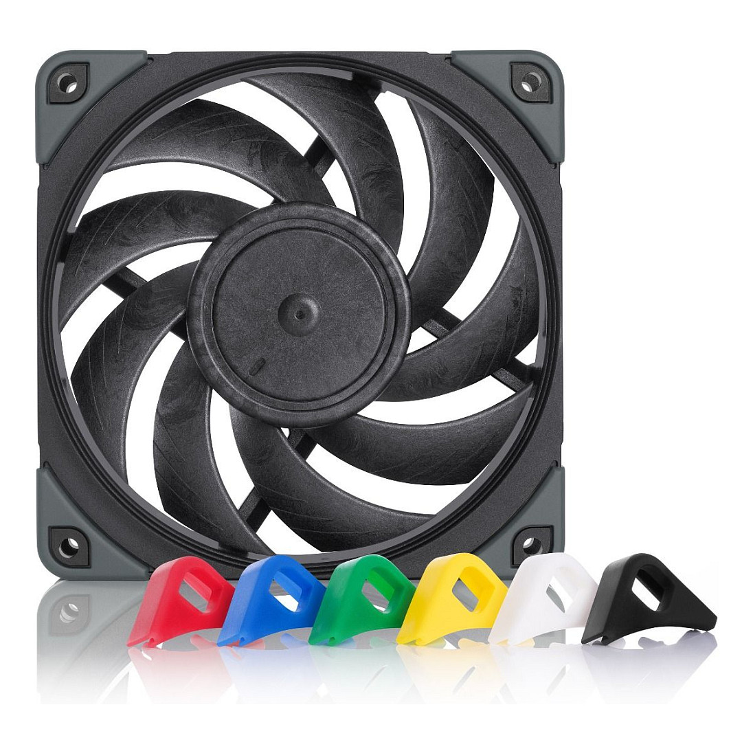 Ftohës për Kasë 120mm Noctua NF-A12x25 PWM Chromax Black Swap – Zezë - Figura 3