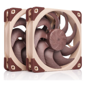Ftohës për Kasë 120mm Noctua NF-A12x25 G2 PWM – Bezhë/Kafe