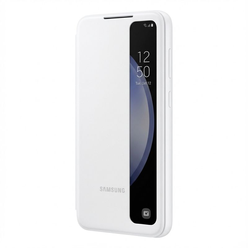 Aksesorë Samsung Smart View Wallet Case EF-ZS711CWEGWW / Galaxy S23 FE - Bardhë