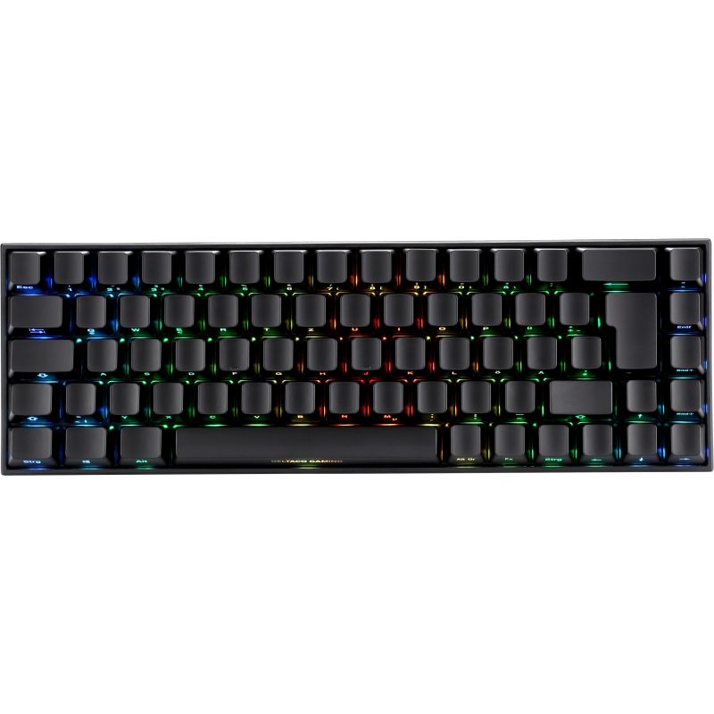 Tastierë Gaming Deltaco DK440R Wireless / QWERTZ / German Language - Zezë - Figura 2