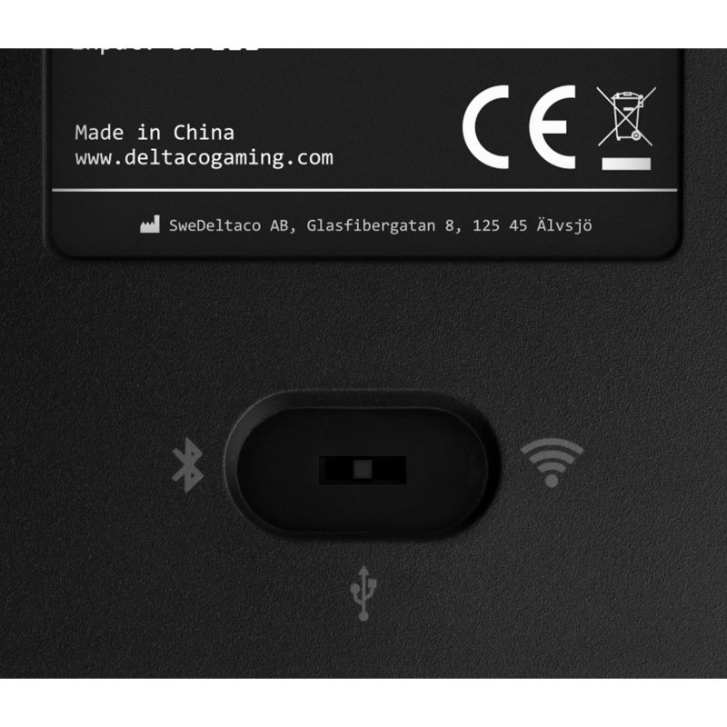 Tastierë Gaming Deltaco DK440R Wireless / QWERTZ / German Language - Zezë - Figura 4