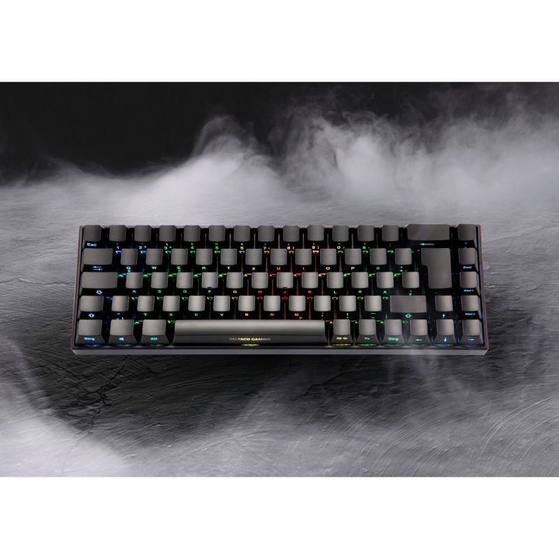 Tastierë Gaming Deltaco DK440R Wireless / QWERTZ / German Language - Zezë - Figura 5