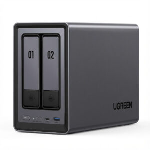 UGREEN NASync DXP2800 2-Bay NAS me Intel N100, 2.5GbE dhe M.2 NVMe Cache