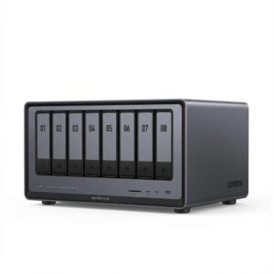 UGREEN NASync DXP8800 Plus 8-Bay NAS me Intel Core i5 12th Gen, 8GB DDR5, Dual 10GbE dhe NVMe SSD