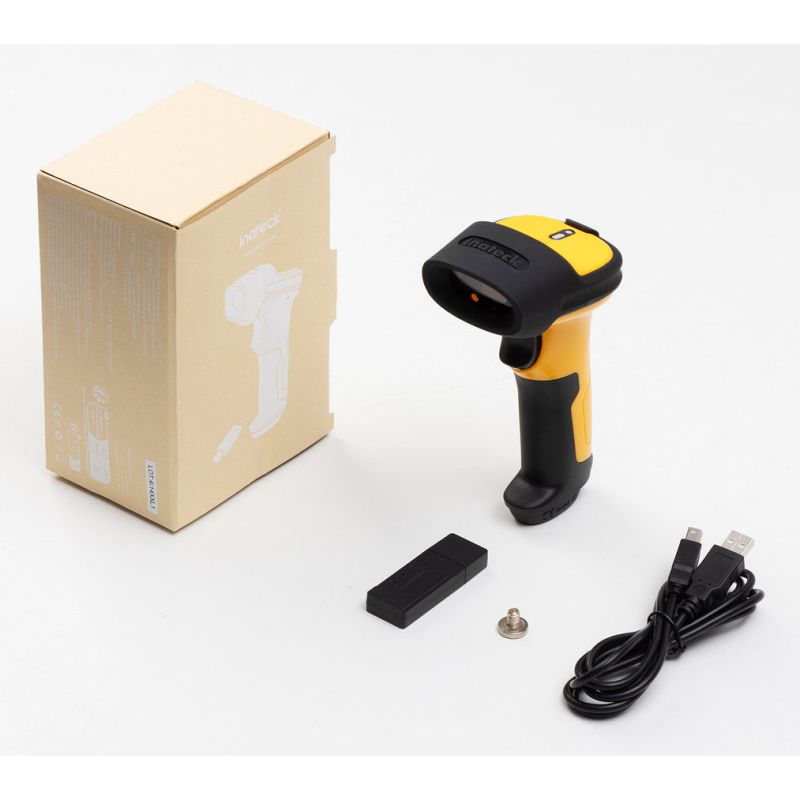 Skaner Inateck BCST-P6-AI Barcode - Zezë/Verdhë - Figura 2