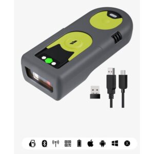 Skaner Inateck BCST-42 Barcode - Gjelbër/Zezë