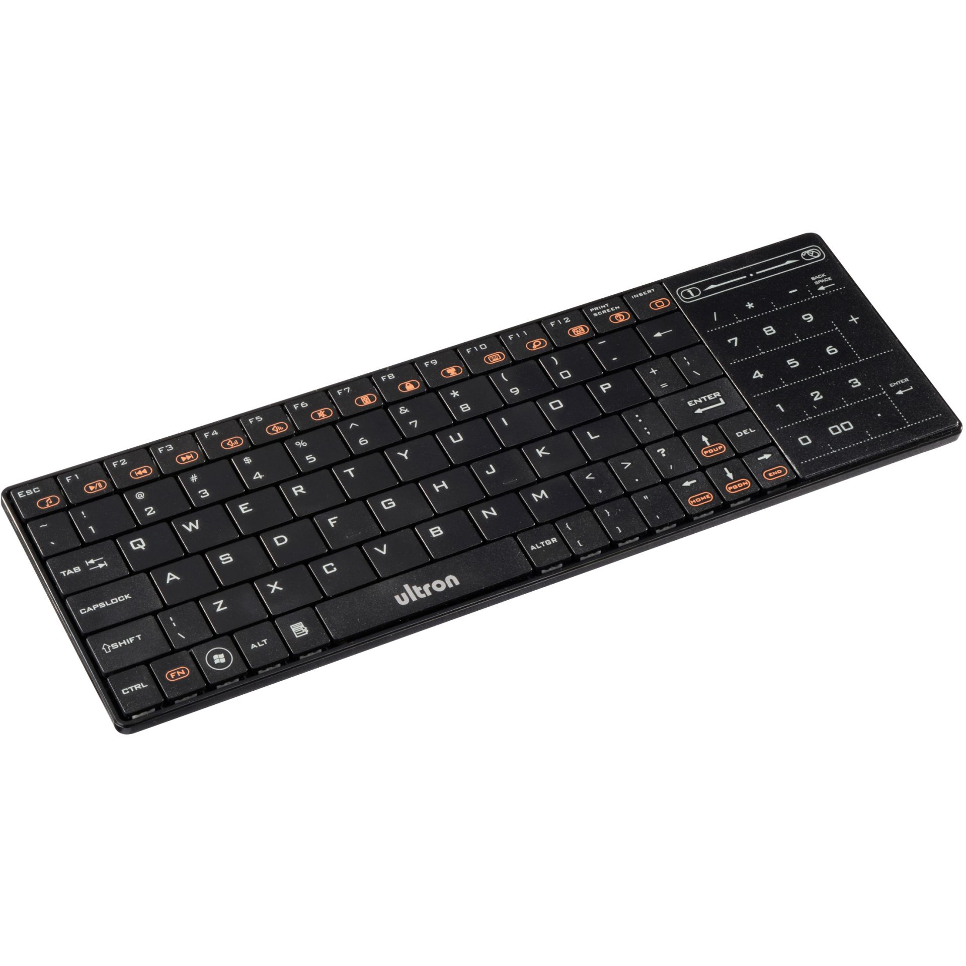 Tastierë pa kabllo Ultron UMT‑BT Fashion / QWERTZ – Zezë - Figura 2