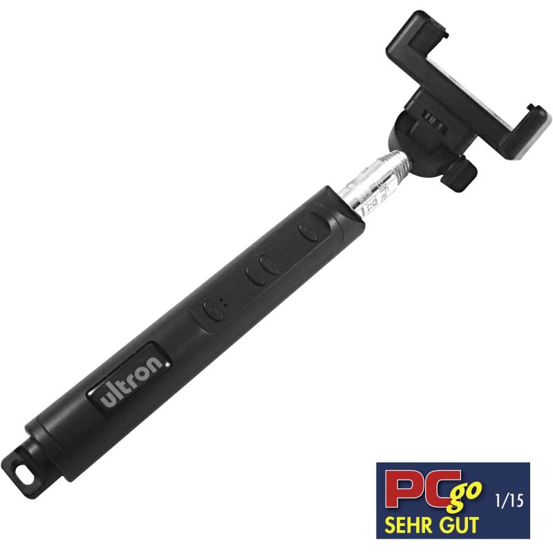 Aksesorë ultron Selfie-Stick Telescopic Arm with Bluetooth Shutter - Zezë - Figura 2