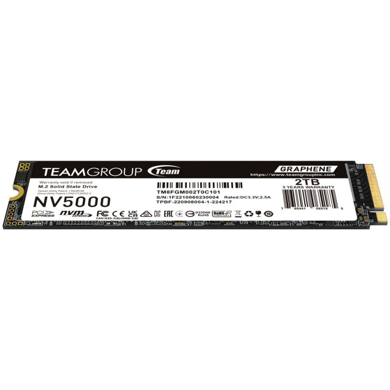 SSD e Brendshme Teamgroup / NV5000 / 2TB / M.2 / TM8FGM002T0C101 / PCIe 4.0 x4 / NVMe - Figura 4