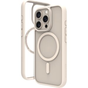 Mbrojtëse dbramante Grenen me MagSafe për iPhone 16 Pro Max – Transparente