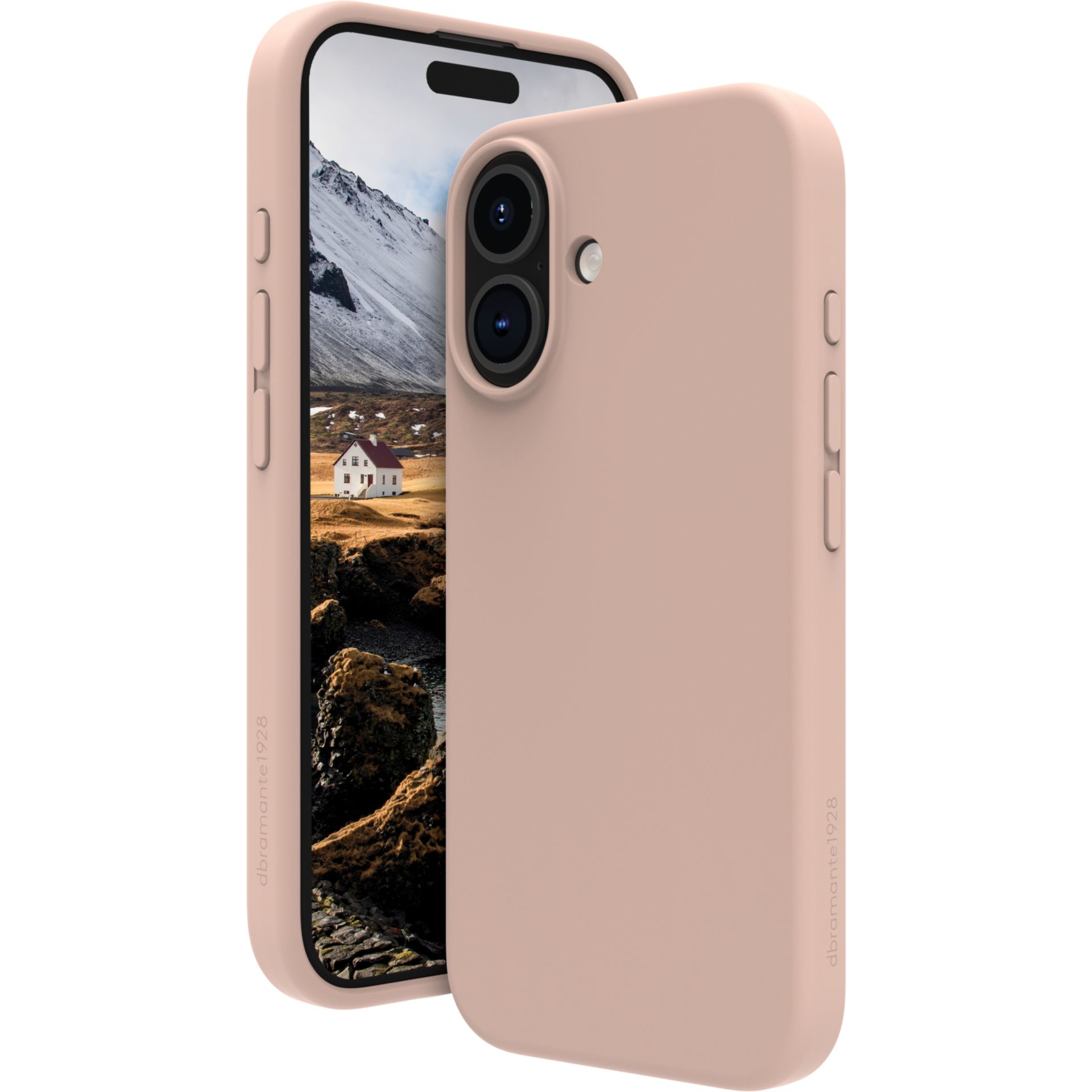 Mbrojtëse dbramante Monaco_2 me MagSafe për iPhone 16 – Rozë