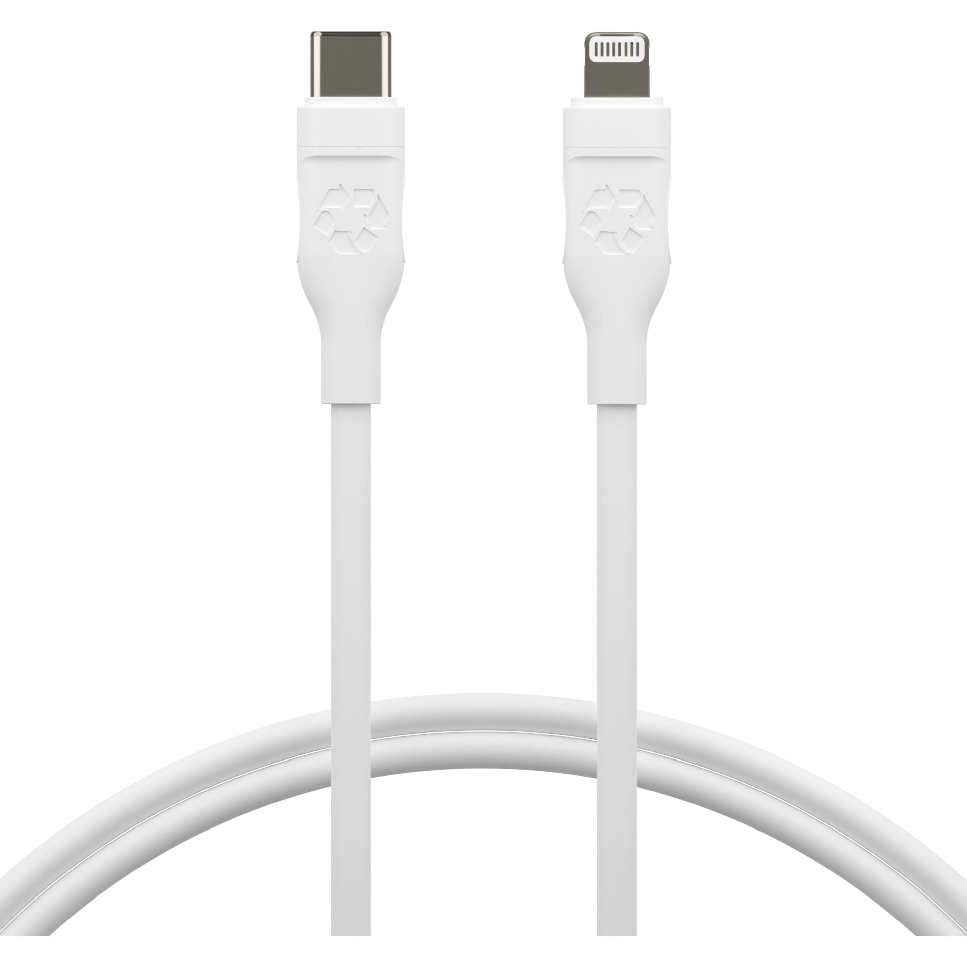 Kabllo dbramante USB‑C → Lightning MFi 1.2m – Bardhë - Figura 3