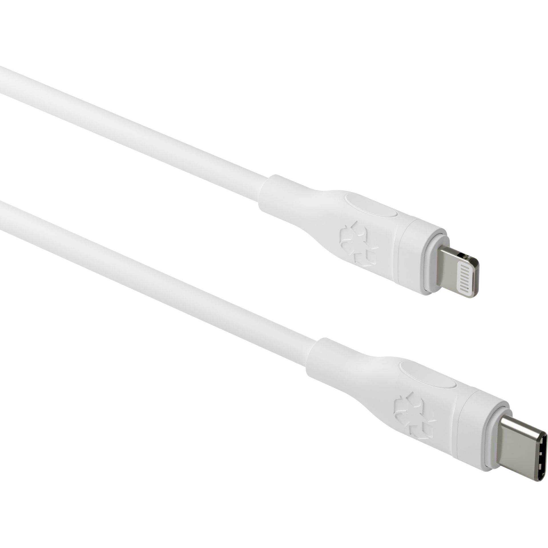 Kabllo dbramante USB‑C → Lightning MFi 1.2m – Bardhë - Figura 4
