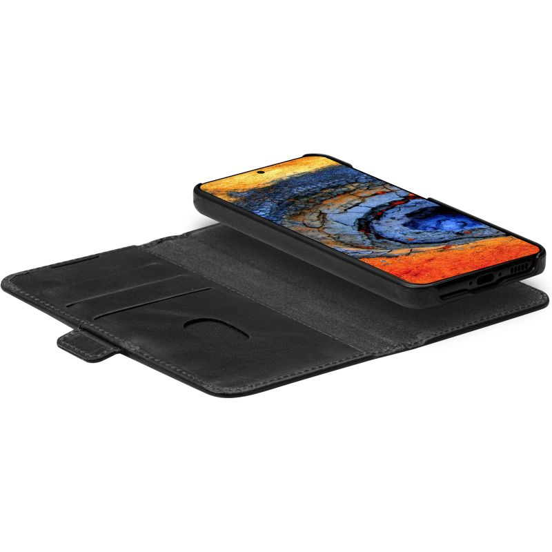 Aksesorë për telefon dbramante LYNGE Samsung Galaxy S25+ / Protective Cover / Wallet Case - Zezë - Figura 2