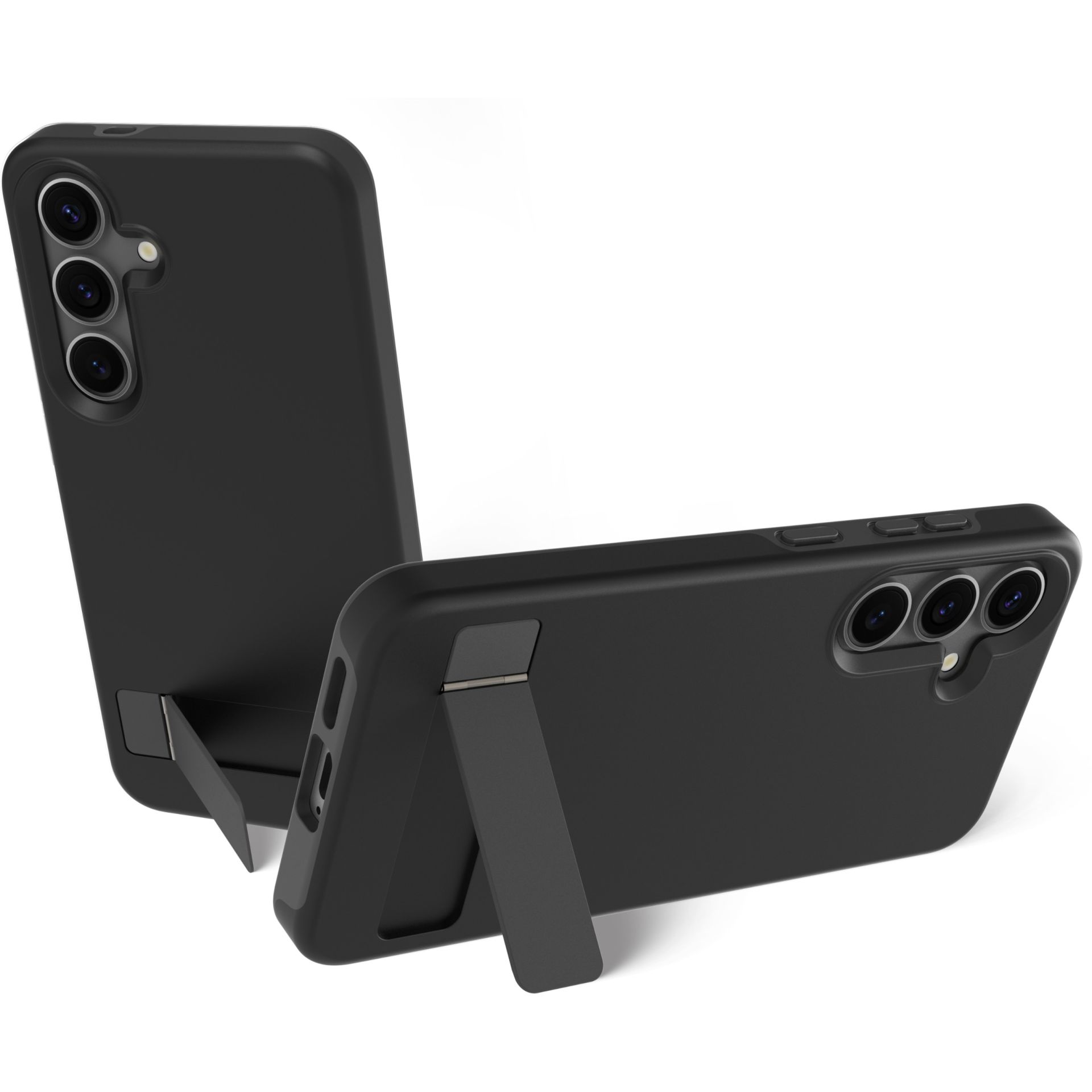 Aksesorë për telefon dbramante Iceland Pro QI2 me Kickstand për Galaxy S25 – Zezë - Figura 2
