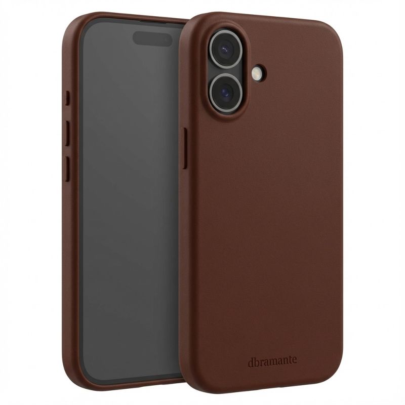 Aksesorë për telefon dbramante ICELAND Ultra D3O MagSafe Kick / Apple iPhone 17 Pro / Protective Cover – Kafe