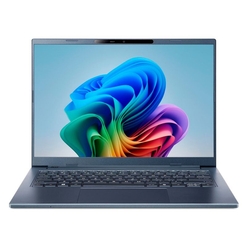 Laptop Acer Aspire / Qualcomm Snapdragon X1-26-100 / 16GB LPDDR5x / 512GB / 14" WUXGA IPS / Qualcomm Adreno GPU / DE - Blu